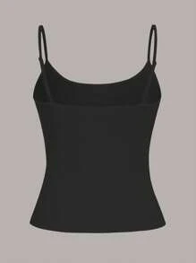 SHEIN EZwear 3 件套女士豹纹、樱桃和蝴蝶结装饰短款吊带背心，合身性感，适合夏季 - 彩色 - 查看 8