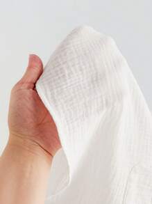 Maija Kids Maija Kids Vestido casual holgado con línea A, manga abullonada y bordados para niñas jóvenes, moda streetwear, apto para uso diario, viajes, escuela, hogar, estilo campestre