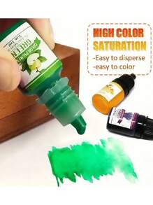 Set di 12 pigmenti per resina epossidica, 24 colori casuali per la colorazione di candele, coloranti per realizzazione fai-da-te di gioielli in resina epossidica UV e candele, pigmenti per tingere la resina