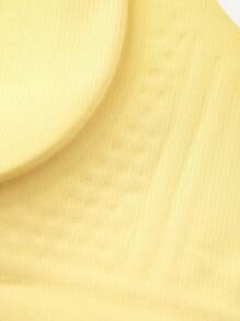 LUVLETTE Plus Dream Curve 2ndSkin Full Coverage Wireless Seamless Breathable Side Support Lounge Sports Workout Lingerie As Outerwear Bra Butter Yellow Sticky SizeFreedom Baisc Bra No Show Underwear - Yellow - View 11