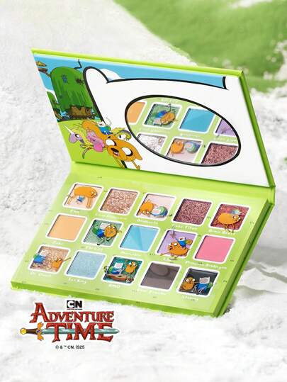 Adventure Time | SHEGLAM Land Of Ooo Palette Paillettes Marque Beauté Visage Maquillage CosméTique Pour Femmes Filles Parfait Pour Hiver IdéAl Pour Y2K ÉLéGant Mode Adapté Pour Anniversaire Xmas Cadeau FêTe PrêT Meilleure Couleur