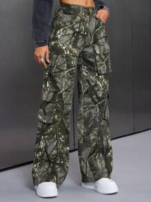 SHEIN ICON 女士休闲牛仔裤，时尚百搭，适合日常穿着 - 彩色 - 查看 6