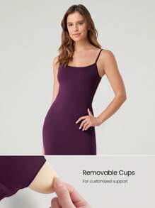 GLOWMODE Modal Fischschwanz Maxikleid mit verstellbaren Trägern, tägliches Lässig Sommerkleid, Partykleid, Langes Kleid, Abschlussballkleid