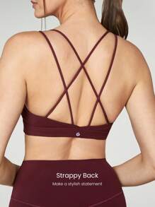 GLOWMODE Reggiseno Sportivo Con Schiena A Strappy Featherfit™