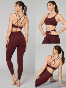 GLOWMODE Reggiseno Sportivo Con Schiena A Strappy Featherfit™