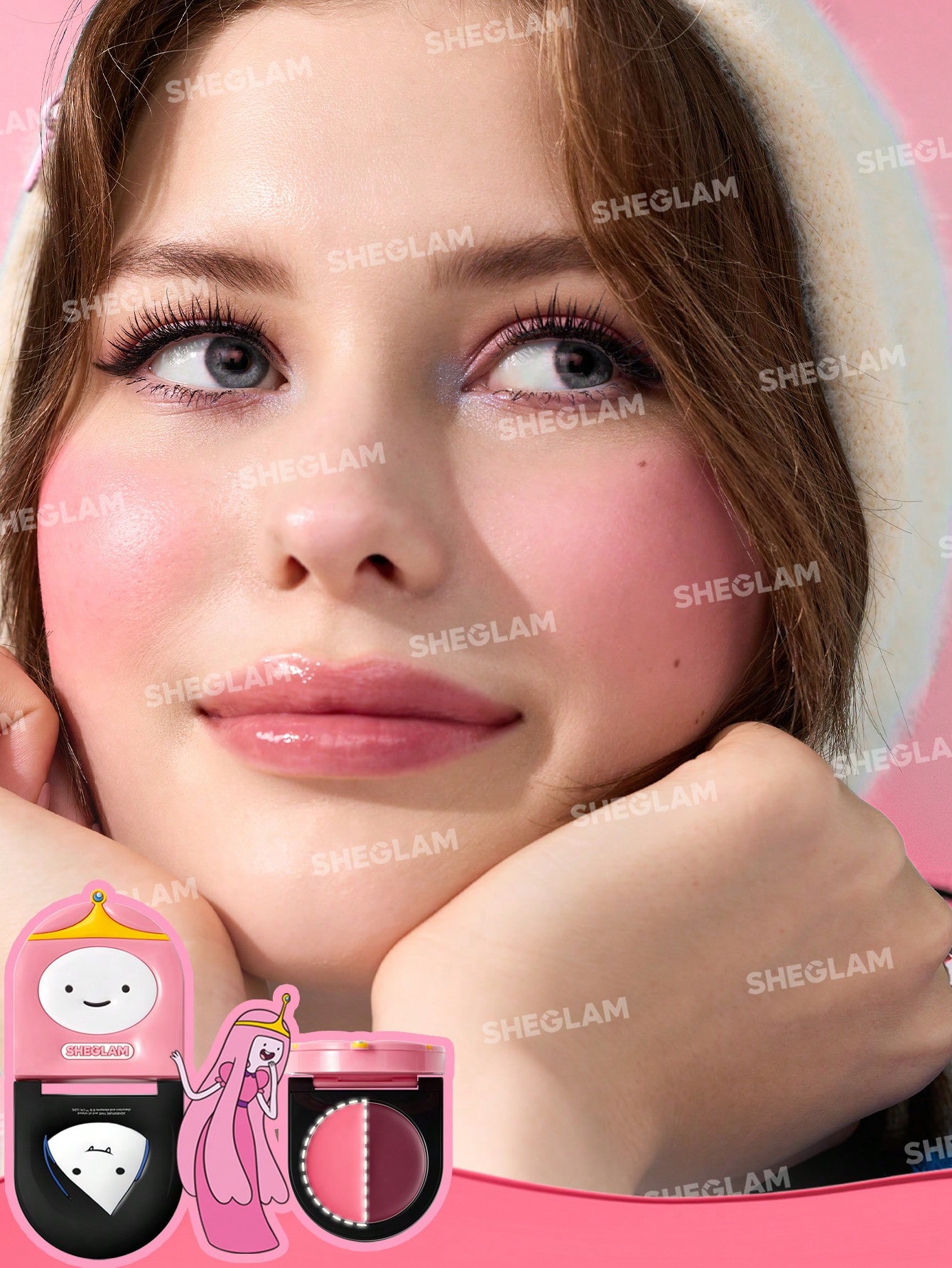 Adventure Time | SHEGLAM Bubbline Cream Blush Duo