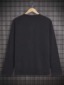 RueChic Men Label Detail 3pcs Pack Solid Regular T-Shirts - Multicolor - View 8