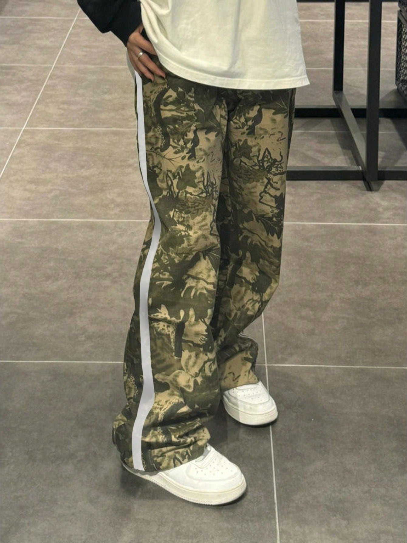 SHEIN Manfinity Dauomo Men's Casual Fashionable Pants, Minimalist Style For Everyday Wear