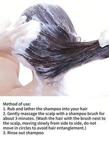 SHEIN 1 Stück 8cm*6,5cm rosa Plastik Shampoo Bürste Haare Reinigungsbürste, weiche Borsten Kopfhaut Massagebürste, Körperpflegewerkzeug, geeignet für Reisen, Outdoor, Sport, Büro, Schule, Haarspangen, Haarzubehör, Schulanfang Zubehör, Valentinstag