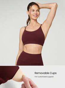 GLOWMODE Reggiseno Sportivo Con Schiena A Strappy Featherfit™