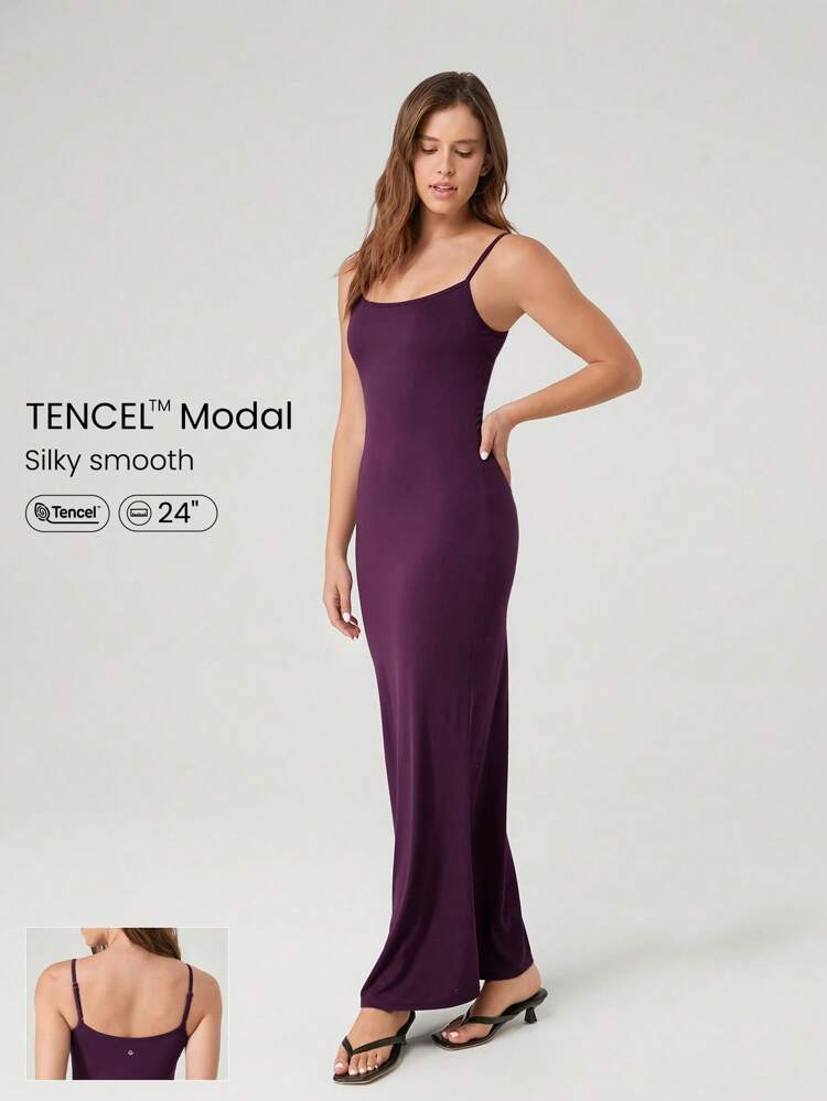 Robe longue grande taille en modal style queue de poisson avec bretelles réglables.Robe d'été décontractée pour tous les jours,robe de soirée,robe longue pour le bal