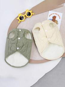 Chaleco/chaqueta de invierno cálida para gatos y perros con anilla en D para perros pequeños y medianos, ropa de abrigo para mascotas, disfraz de perro, conjunto de chaleco para cachorros de Yorkshire Terrier, Chihuahua y gatos