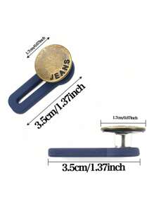 SHEIN 10 buc nasturi retractabili pentru bărbați sau femei, fără pantaloni de cusut pentru talie de extensie pentru blugi, guler, manșete (10 stiluri)