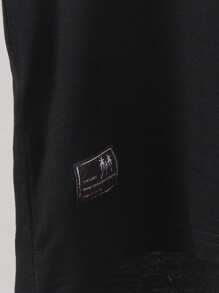 Young Boy Casual Solid Color 2 Pieces Set Round Neck Top, Soft & Comfortable Fabric, Suitable For Indoor And Outdoor, Simple And Fashionable Design For Summer - Multicolor - View 4