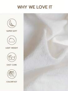 3pcs 100% Polyester Flowers Embroidery, Duvet Cover Set Without Filler,(1Duvet Cover &2 Pillowcases), Modern Polyester Bedding Set For All Season - White - View 5