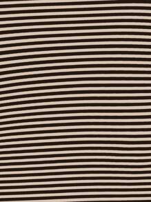 INAWLY 女士条纹吊带背心，休闲假日风格，春夏 - 棕色 - 查看 3