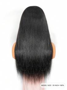 TrueHD Tóc giả không keo dán 9Am Hair Store, kiểu tóc thẳng, kích thước 6 x 4, dài 8-16 inch (kiểu tóc bob), 18-30 inch (dài toàn bộ), chất liệu ren 180%, màu tự nhiên, đường chân tóc đã được tỉa sẵn, mềm mượt, dễ sử dụng, phù hợp cho người mới bắt đầu. Tóc giả không keo dán, phụ kiện trang điểm Halloween dành cho nữ, quà tặng kèm miễn phí. - SNatural - Xem 5