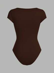 SHEIN EZwear 4 件套女士圆领短袖紧身衣，多色，适合夏季 - 彩色 - 查看 9