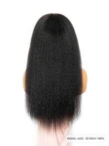 TrueHD 9am Hair Store Wear And Go Glueless Kinky Straight 6*4 HD Lace Closure Wig Pre Cut & Pre Plucked With 180% Density 8-16 Bob Inch 18-30 Inch Long Hair Natural Color Human Hair Wig Top Quality Stylish Wig Beginners Friendly Hair Accessories For Women Glueless Frontal Wigs Weaves Human Hair Vacation Essentials Halloween Costume