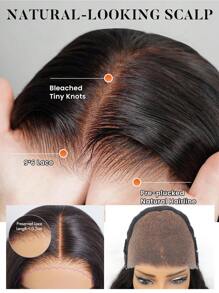 9x6 Wear&Go Bob Lace Wigs Human Hair Lace Closure Bob Wigs Sidepart Glueless Ready To Go PreMax Wigs Part Free For Beginner Pre-Cut Lace Wigs 180 Density - S1 - View 3