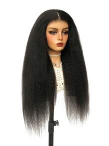 TrueHD 9am Hair Store Wear & Go 无胶高清蕾丝前卷直发 180% 8-16 英寸鲍勃英寸 18-30 英寸长发自然色 6*4 蕾丝闭合假发 人发预剪预拔 自然发际线 丝滑初学者友好型女士发饰 - SNatural - 查看 5