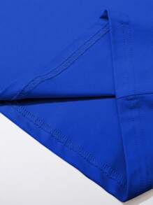 Manfinity Homme Men's Casual Simple Slogan Printed Short Sleeve T-Shirt