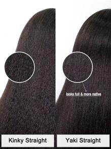 TrueHD 9am Hair Store Wear And Go Glueless Kinky Straight 6*4 HD Lace Closure Wig Pre Cut & Pre Plucked With 180% Density 8-16 Bob Inch 18-30 Inch Long Hair Natural Color Human Hair Wig Top Quality Stylish Wig Beginners Friendly Hair Accessories For Women Glueless Frontal Wigs Weaves Human Hair Vacation Essentials Halloween Costume