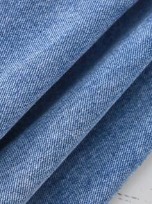 男童/青少年男孩休闲百搭百搭复古街头风格水洗牛仔两件套，适合日常出游，2025年新品