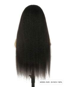 TrueHD 9am Hair Store Wear & Go 无胶高清蕾丝前卷直发 180% 8-16 英寸鲍勃英寸 18-30 英寸长发自然色 6*4 蕾丝闭合假发 人发预剪预拔 自然发际线 丝滑初学者友好型女士发饰 - SNatural - 查看 4