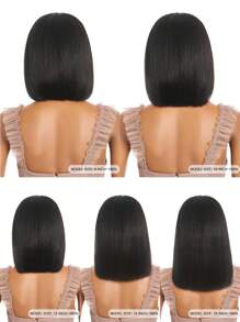 TrueHD Tóc giả không keo dán 9Am Hair Store, kiểu tóc thẳng, kích thước 6 x 4, dài 8-16 inch (kiểu tóc bob), 18-30 inch (dài toàn bộ), chất liệu ren 180%, màu tự nhiên, đường chân tóc đã được tỉa sẵn, mềm mượt, dễ sử dụng, phù hợp cho người mới bắt đầu. Tóc giả không keo dán, phụ kiện trang điểm Halloween dành cho nữ, quà tặng kèm miễn phí. - SNatural - Xem 9