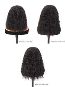 TrueHD 9AM HAIR STORE Wear & Go 预漂白无胶高清蕾丝卷发 6*4 180% 10-14 英寸鲍勃头 16-28 英寸长发蕾丝闭合假发自然黑色看起来年轻女士日常使用配饰女士编织无胶合成假发万圣节化妆配饰女士振动器星期三亚当斯免费礼品 - SNatural - 查看 6