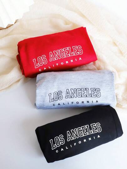 SHEIN 3pcs/Set Summer Casual Letter Printed Shorts For Young Boys, Suitable For Daily Wear, Party, School, Travel, Gathering, Comfortable Fit