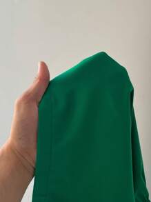 Maweii Plus Size Minimalist Fashion Casual Everyday Jumpsuit,Beach Outfits - Green - View 6