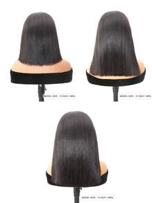 TrueHD 预漂白无胶高清蕾丝直发 6*4 180% 8-14英寸波波头 16-28英寸常规款蕾丝闭合假发 自然黑 佩戴方便 自然发际线 高品质时尚假发 适合新手 度假必备 旅行必备 节日装扮 伴娘礼物 礼品配饰 女士 免运费 无胶前额假发 编织真人发 度假必备 情人节真人发蕾丝假发 自然无胶假发 浪漫约会女士 - SNatural - 查看 5