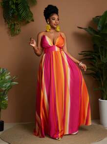 Maweii Casual Sleeveless Simple Style Dress, Suitable For Daily Wear - Hot Pink - View 5