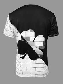 Manfinity LEGND Fitted T-Shirt, White Blank, Minimalist & Fashionable Casual Everyday Wear - White - View 2