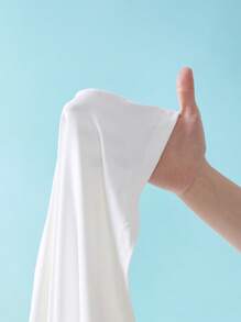 Hanevo Women Casual Solid Color Tank Top Sportwear For Daily Wear - White - View 6