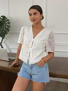 Serisse Women's Simple Fashionable Casual Daily Shirt Summer - Multicolor - View 7