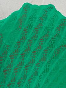 Chiquease Women Hollow Front Button Cardigan, Round Neck Knitted Sweater Jacket For Autumn/Winter Fall Cloth For Women