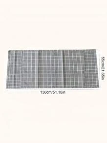 SHEIN 1 Stück 55cm*130cm karierter Kühlschrankstaubschutz, Haushaltsgerätestaubschutz, geeignet für Schule, Büro, Zuhause, Reisen, Haushaltsgegenstände
