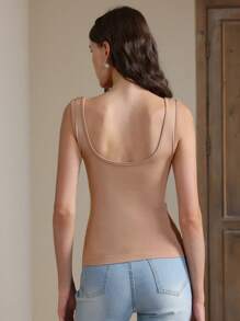 Anewsta Camiseta de tirantes para mujer elegante y versátil con ajuste ceñido y decoración de cristales, adecuada para verano, vacaciones, uso casual y ocasiones festivas