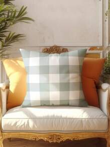 4pcs Light Green Striped Pillow Covers, Super Soft Comfortable Texture, Popular Model, Home Decorative Pillow Cases For Sofa, Living Room, Bedroom, Without Pillow Insert - Multicolor - View 10