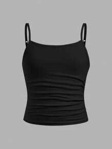 SHEIN Girlism 3pcs/Set Tween Girls Fitted Casual Sports Camisole Tank Top
