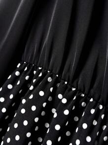 Rusticease Vestido negro elegante para Año Nuevo, vestido midi para mujeres de estilo campestre
