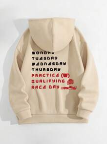 Racing Enthusiasts Practice Hoodie, Casual Long Sleeve Hooded Women Sports Sweatshirt, Racing Enthusiasts Gift, Suitable For Spring And Autumn,Graduation,Teacher,Back To School Pullover Fall