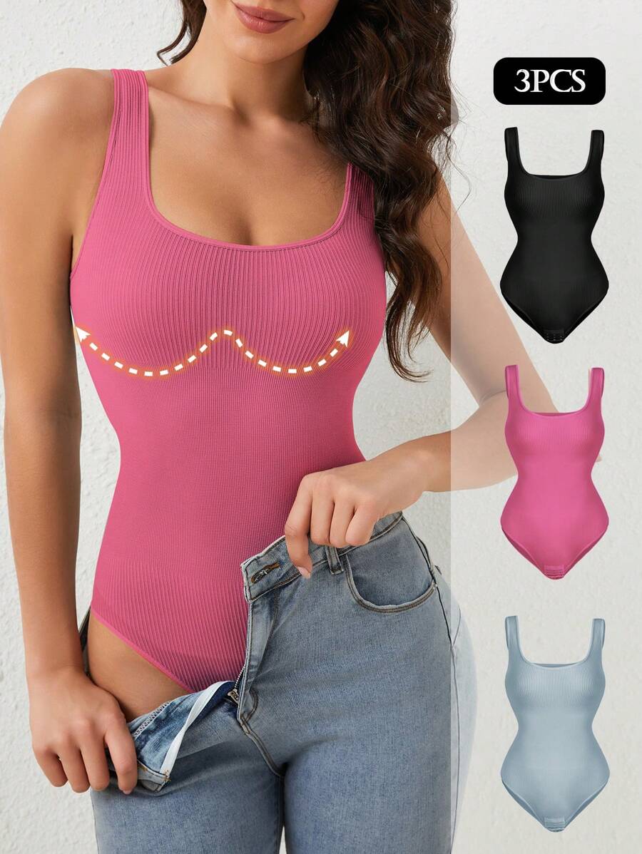 Miss Vinta 3 件套女士无缝塑身衣