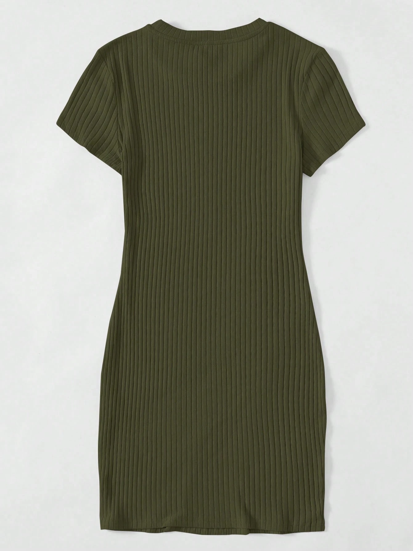 tulle bodycon dress Claire Ribbed Mini Dress