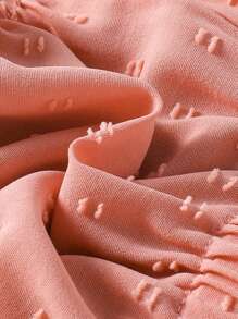 SHEIN Vintaside Kids 2 件套女婴可爱甜美荷叶边短裤，夏季 - 彩色 - 查看 8