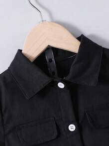 Set de 2 bucăți pentru băiat, ocazional, cu mâneci scurte și pantaloni scurți