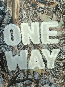 SHEIN Manfinity Dauomo Men's Casual Summer T-Shirt, Simple & Fashionable For Daily Wear